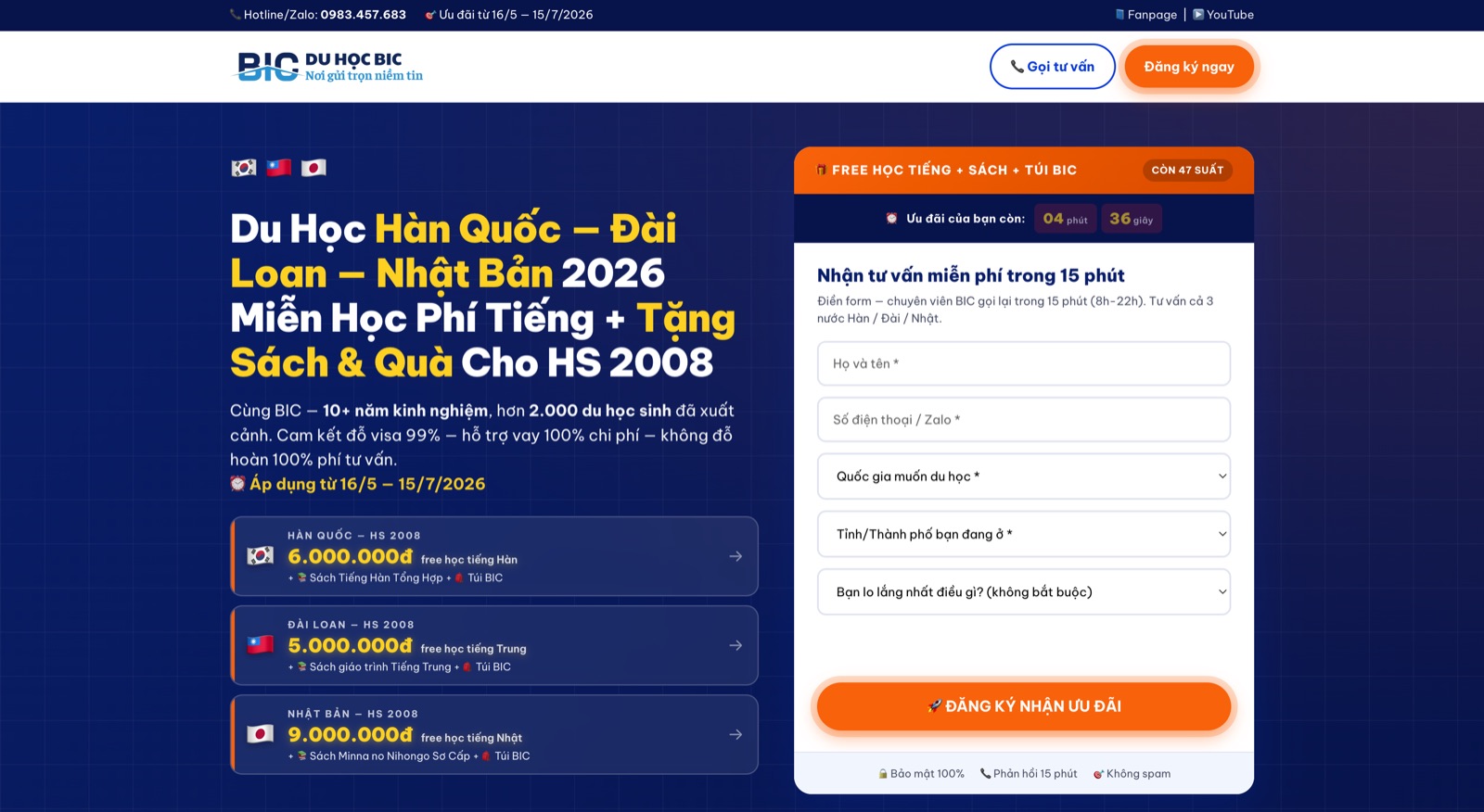 Du học BIC